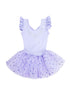 Girls Lavender Rhinestone Skirted Ballet Dress 24M-6 - SophiasStyle.com